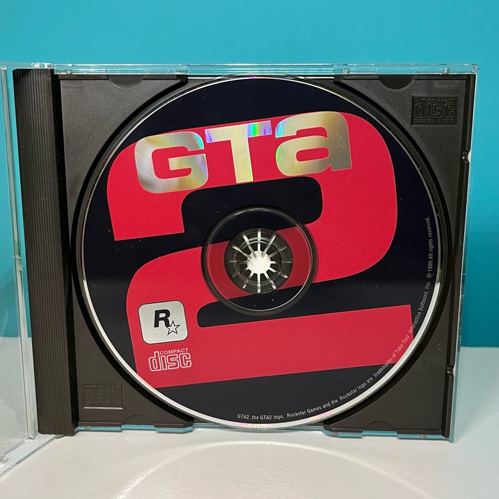 Grand Theft Auto 2 PC Game CIB GTA 2 1999 US